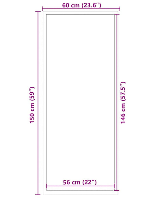 Загрузите изображение в средство просмотра галереи, Covoraș antracit 60x150 cm
