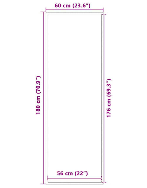 Загрузите изображение в средство просмотра галереи, Covoraș antracit 60x180 cm
