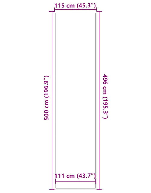 Загрузите изображение в средство просмотра галереи, Covoraș antracit 115x500 cm
