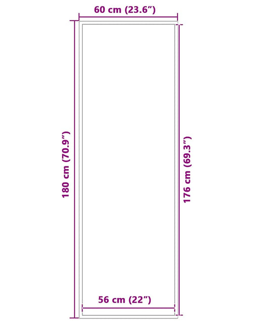 Загрузите изображение в средство просмотра галереи, Preș maro 60x180 cm
