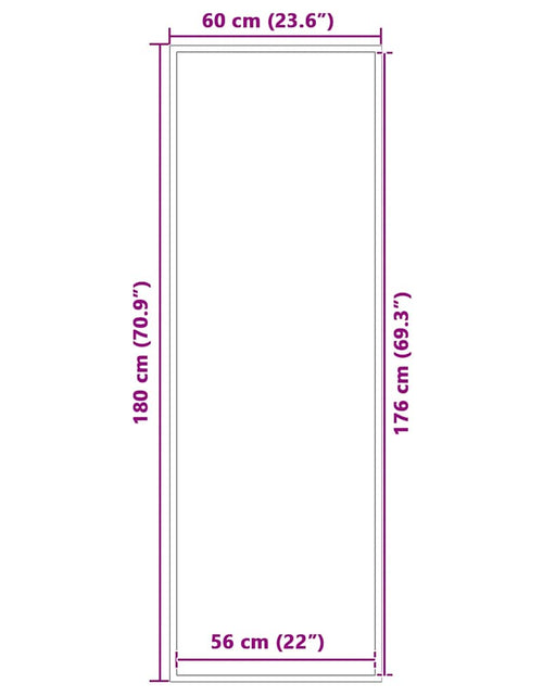 Загрузите изображение в средство просмотра галереи, Preș gri 60x180 cm
