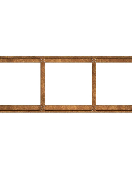 Încărcați imaginea în vizualizatorul Galerie, Jardinieră Rusty 120x40x40 cm Oțel pentru intemperii
