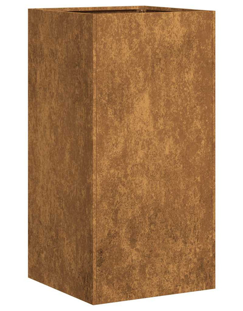 Încărcați imaginea în vizualizatorul Galerie, Jardinieră Rusty 40x40x80 cm Oțel pentru intemperii
