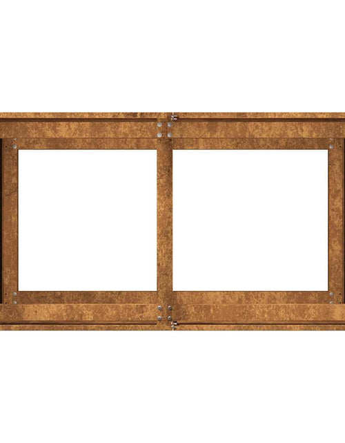 Încărcați imaginea în vizualizatorul Galerie, Jardinieră Rusty 80x40x80 cm Oțel pentru intemperii
