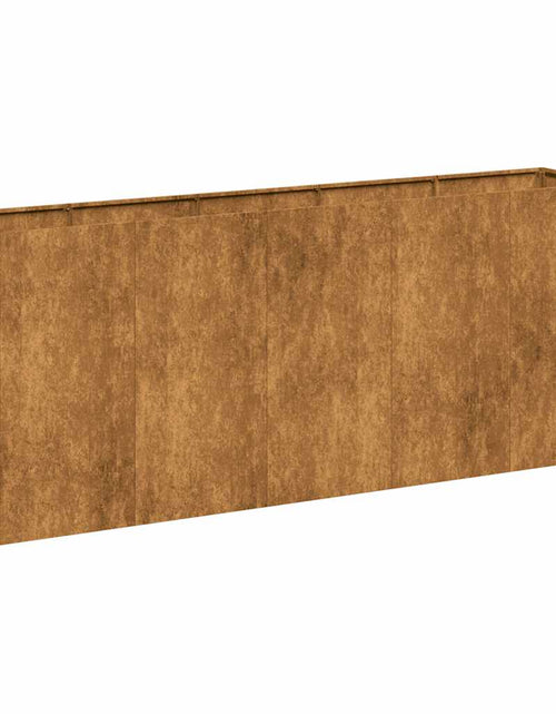 Încărcați imaginea în vizualizatorul Galerie, Jardinieră Rusty 200x40x80 cm Oțel pentru intemperii
