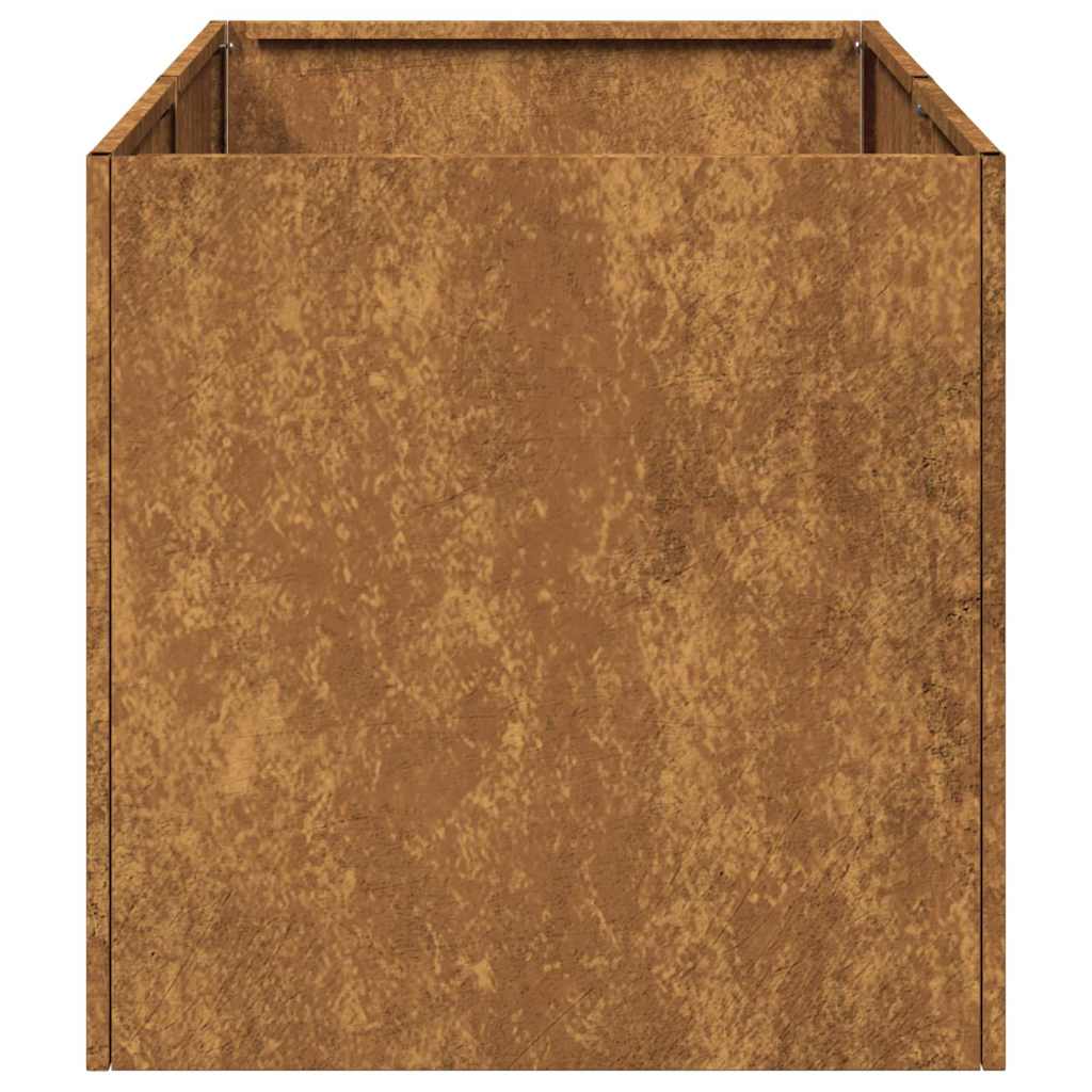 Jardinieră Rusty 40x80x40 cm Oțel pentru intemperii