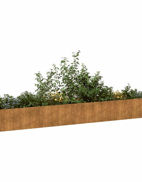 Încărcați imaginea în vizualizatorul Galerie, Jardinieră Rusty 360x80x40 cm Oțel rezistent la intemperii
