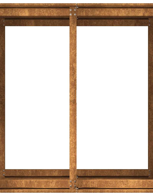 Încărcați imaginea în vizualizatorul Galerie, Jardinieră Rusty 80x80x80 cm Oțel pentru intemperii
