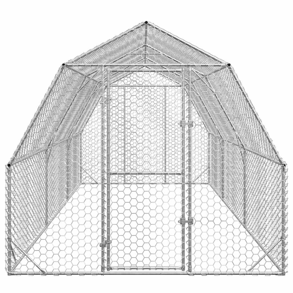 Pui de găină 2,5x6x2,25 m Oțel galvanizat