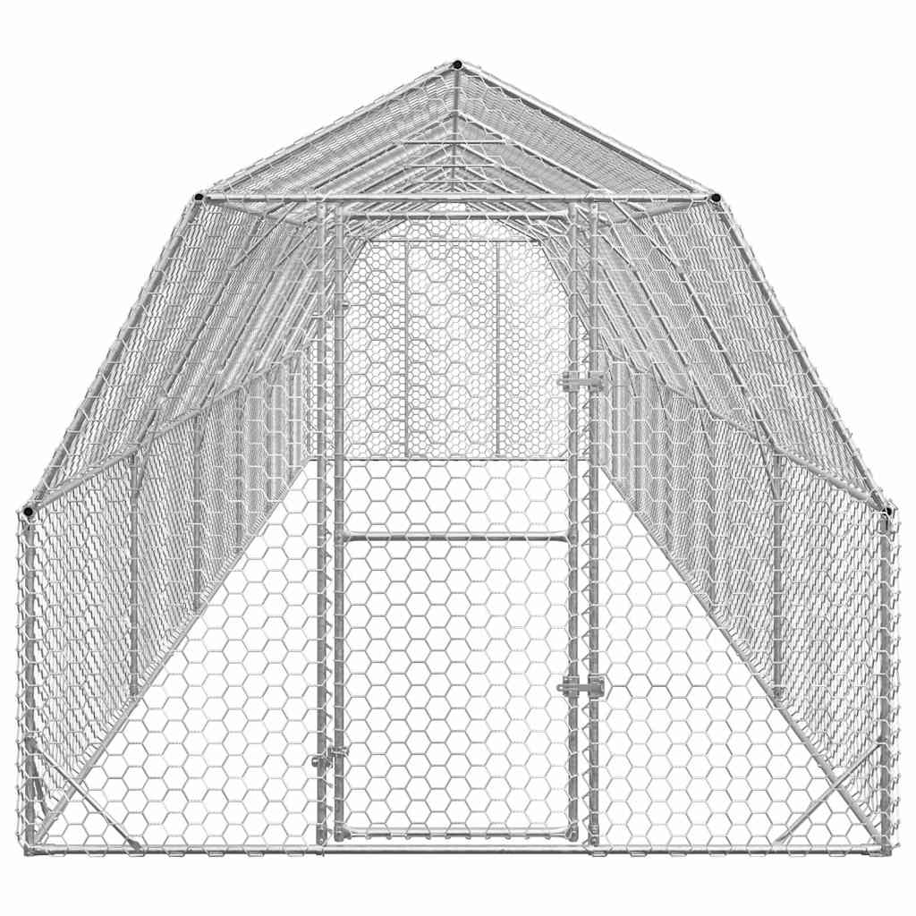 Pui de găină 2,5x12x2,25 m Oțel galvanizat