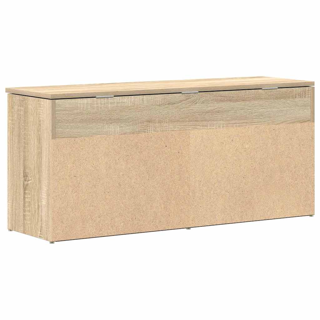 Bancă de pantofi Stejar Sonoma 102x30,5x45 cm Lemn prelucrat