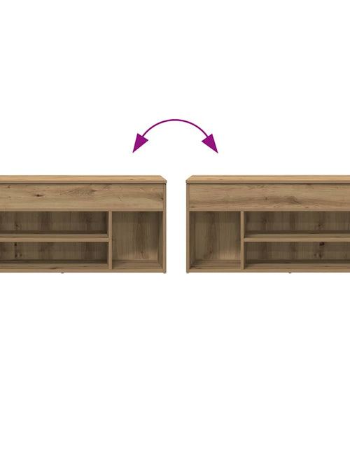 Загрузите изображение в средство просмотра галереи, Banchetă pantofar stejar artizanal 102x30,5x45cm lemn prelucrat
