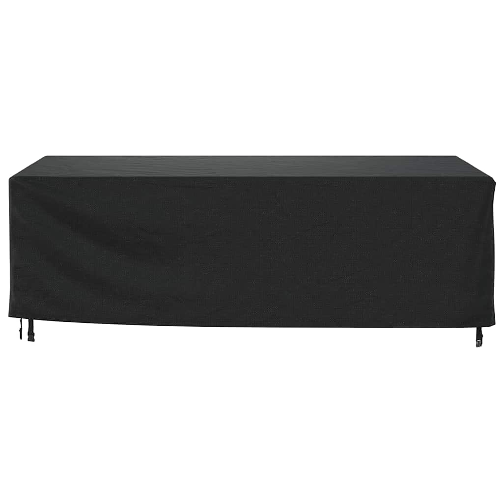 Huse mobilier grădină 2 buc negru 229x113x73cm impermeabil 420D