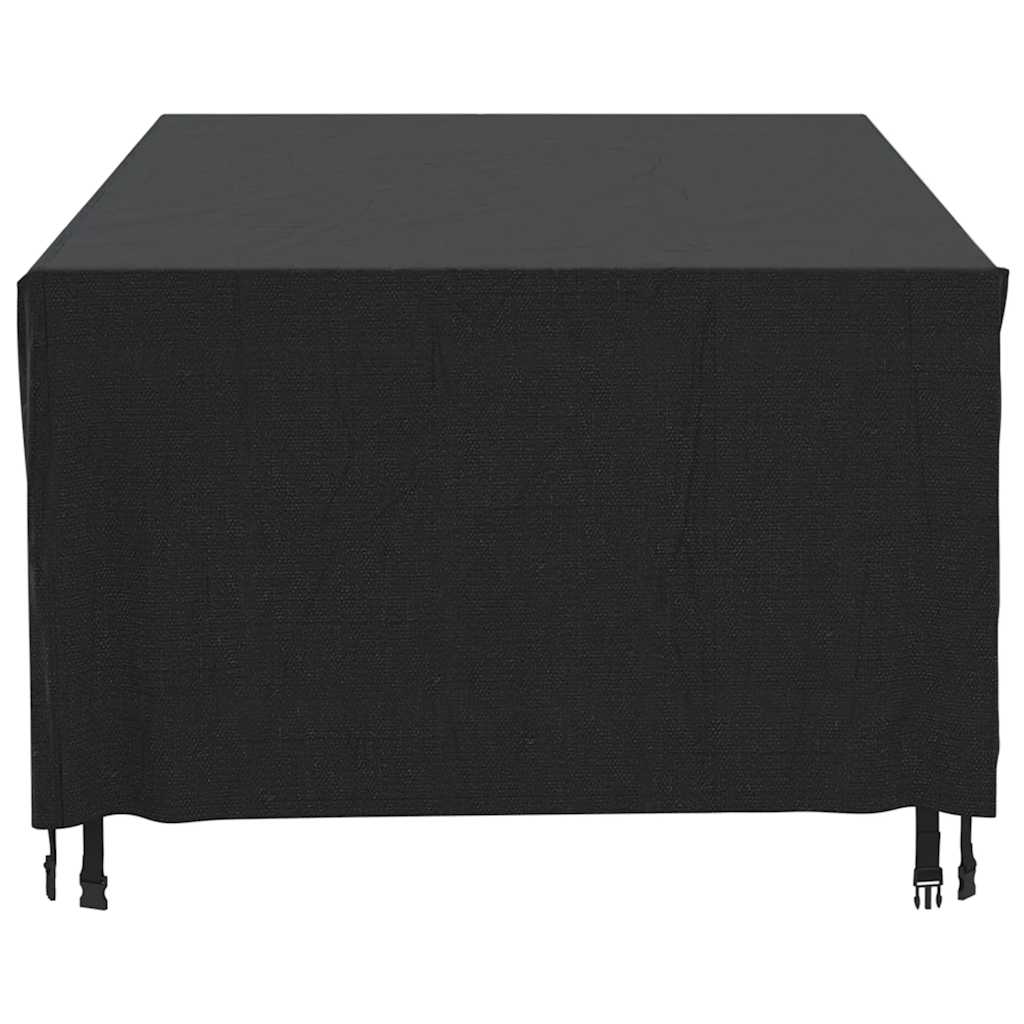 Huse mobilier grădină 2 buc negru 229x113x73cm impermeabil 420D