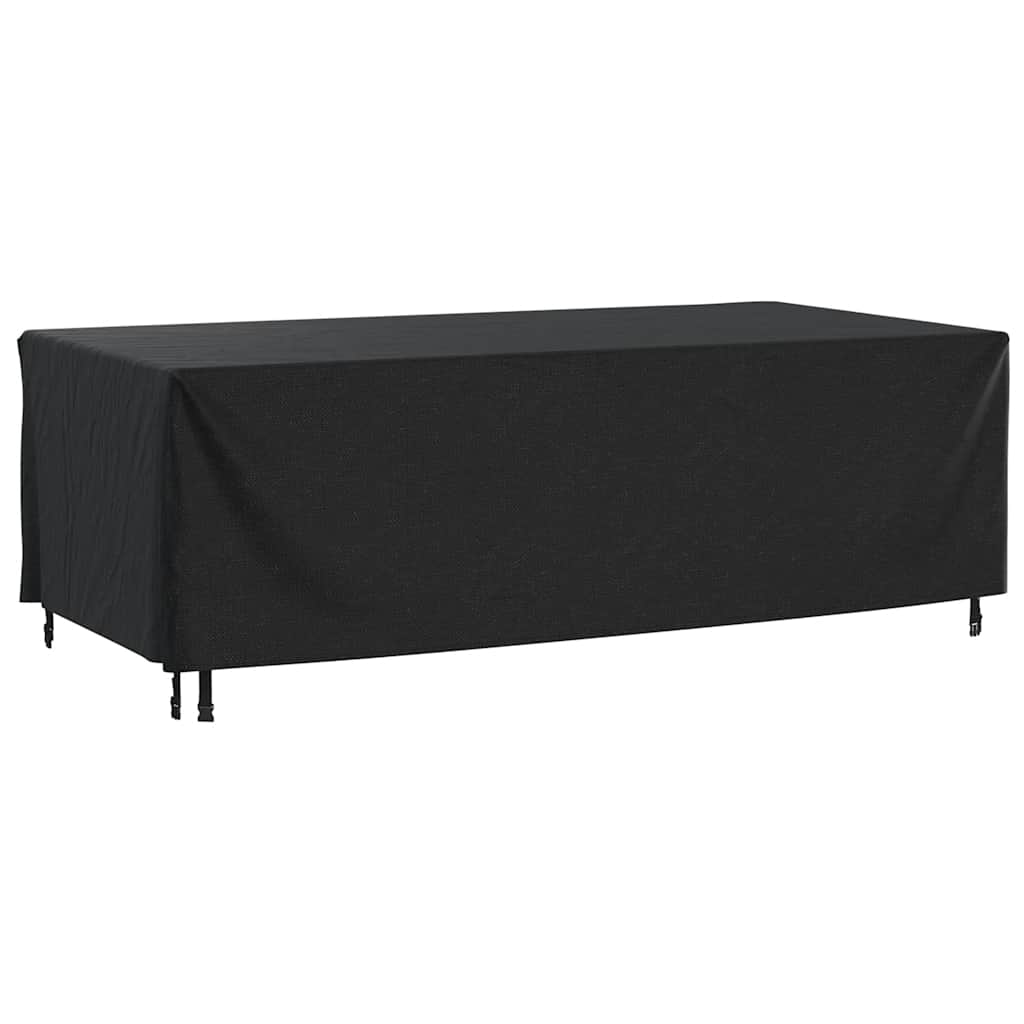 Huse mobilier grădină 2 buc negru 229x113x73cm impermeabil 420D