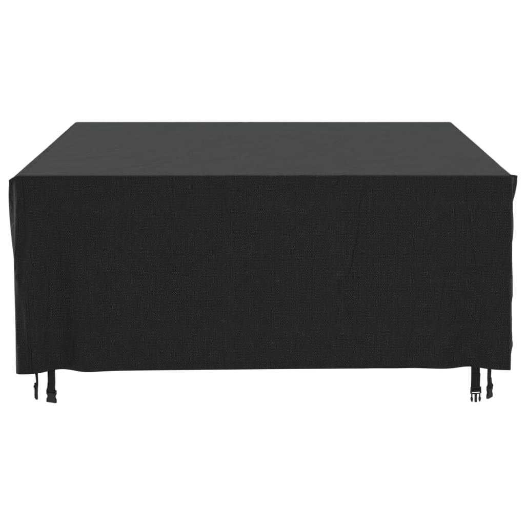 Huse mobilier grădină 2 buc negru 200x160x70cm impermeabil 420D