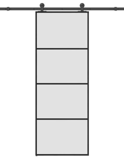 Загрузите изображение в средство просмотра галереи, Ușă glisantă cu set feronerie, 76x205 cm, sticlă ESG/aluminiu
