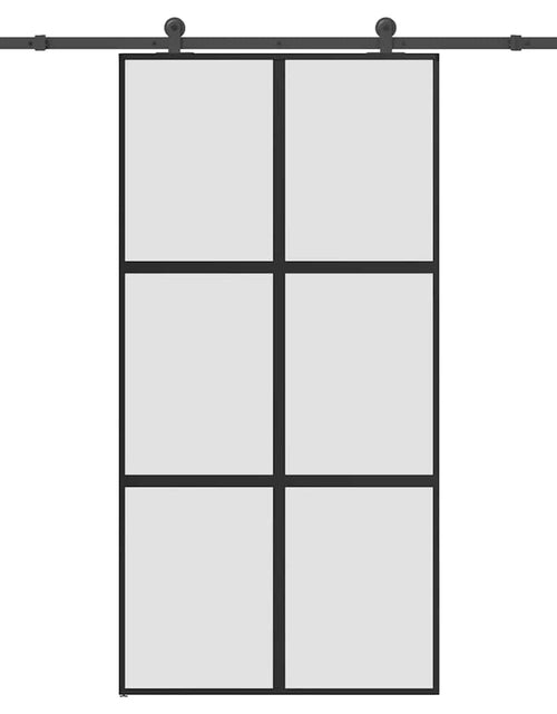 Загрузите изображение в средство просмотра галереи, Ușă glisantă cu set de feronerie sticlă temperată și aluminiu
