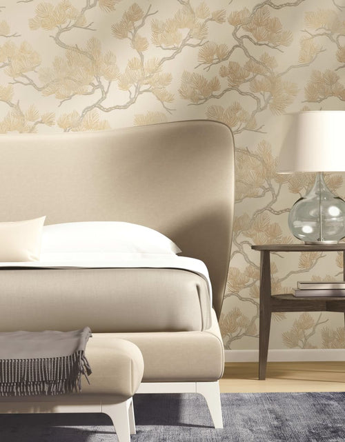 Încărcați imaginea în vizualizatorul Galerie, DUTCH WALLCOVERINGS Tapet, crem, model pin
