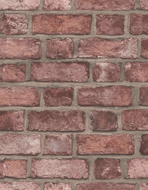 Încărcați imaginea în vizualizatorul Galerie, Noordwand Tapet „Homestyle Brick Wall”, roșu - Lando
