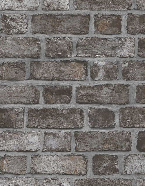 Încărcați imaginea în vizualizatorul Galerie, Noordwand Tapet „Homestyle Brick Wall”, negru și gri - Lando
