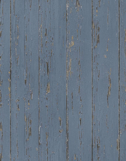 Загрузите изображение в средство просмотра галереи, Noordwand Tapet „Homestyle Old Wood”, albastru Lando - Lando
