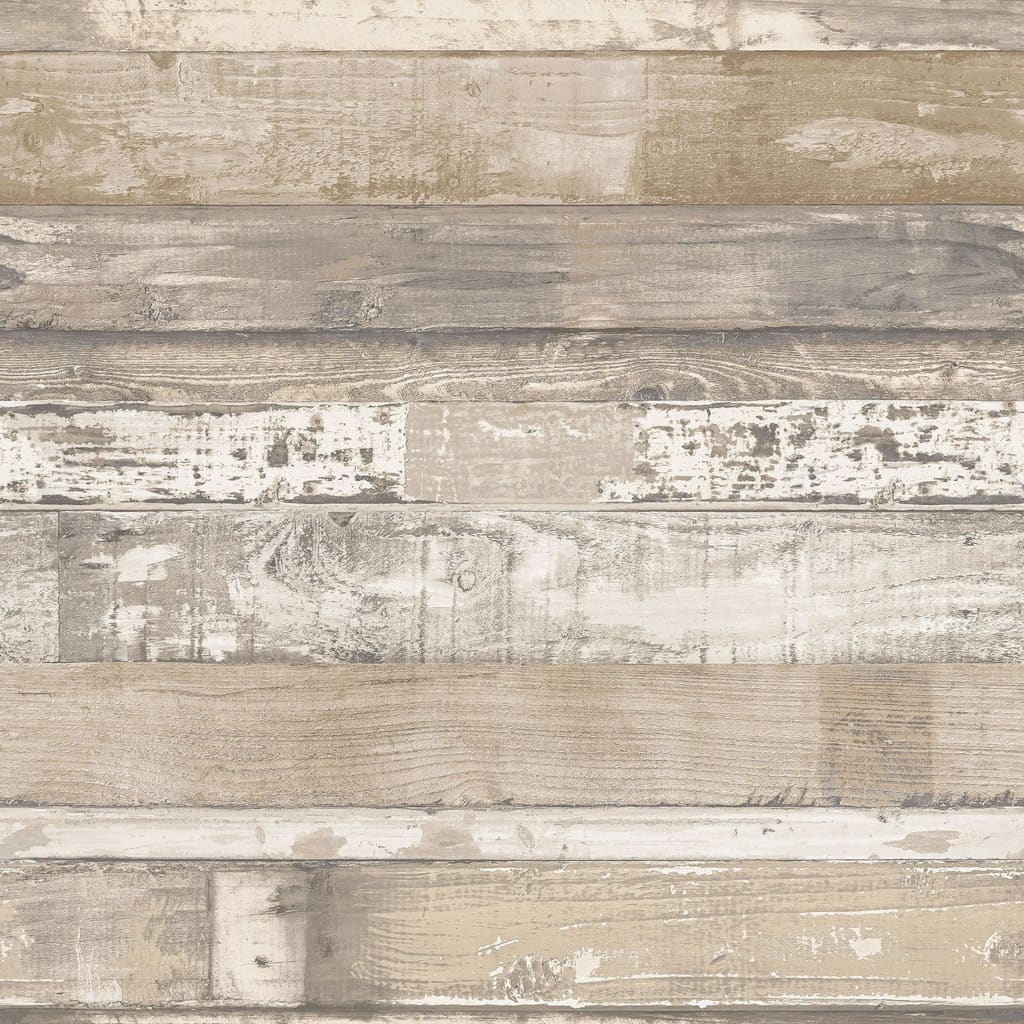 Noordwand Tapet „Homestyle Old Wood”, maro și bej Lando - Lando