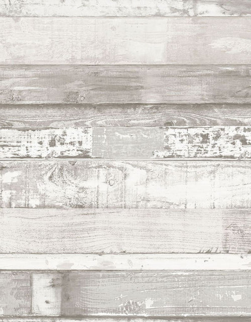Загрузите изображение в средство просмотра галереи, Noordwand Tapet „Homestyle Wood”, alb murdar și gri Lando - Lando
