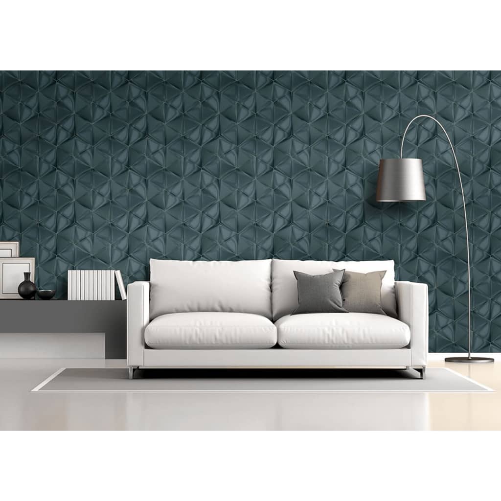 DUTCH WALLCOVERINGS Tapet Onyx, verde Lando - Lando