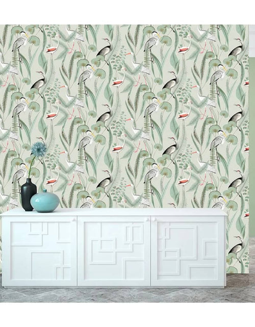 Загрузите изображение в средство просмотра галереи, DUTCH WALLCOVERINGS Tapet Flamingo, verde mentă Lando - Lando
