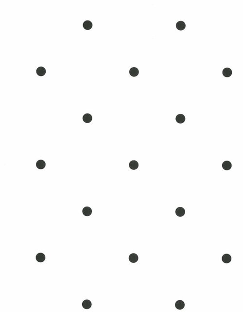 Încărcați imaginea în vizualizatorul Galerie, Fabulous World Tapet Dots, alb și negru, 67105-3 - Lando
