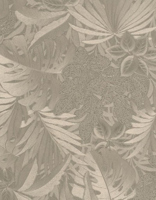 Încărcați imaginea în vizualizatorul Galerie, Noordwand Tapet „Botanica Large Leaves”, metalic - Lando
