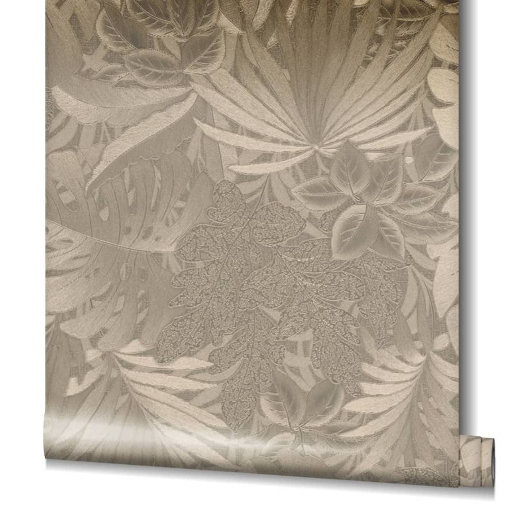 Noordwand Tapet „Botanica Large Leaves”, metalic - Lando