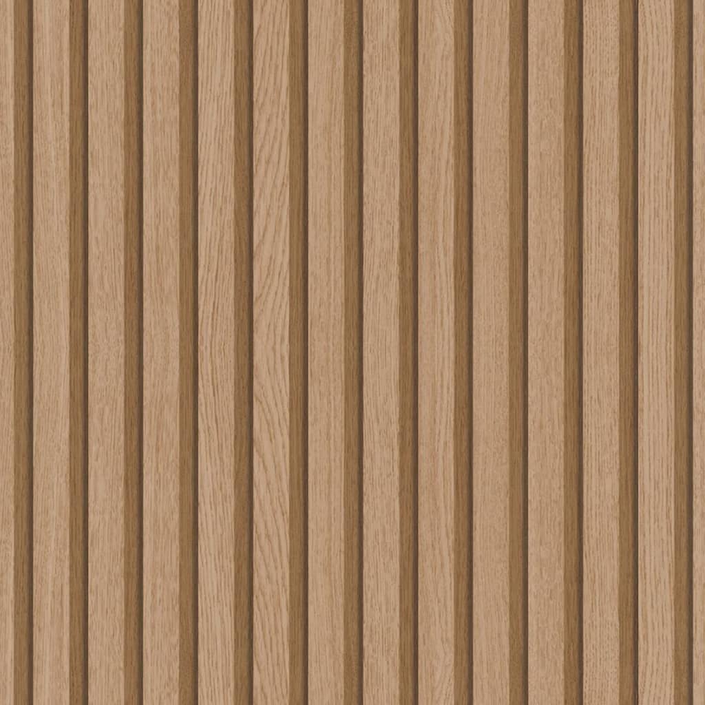 Noordwand Tapet „Botanica Wooden Slats”, maro - Lando