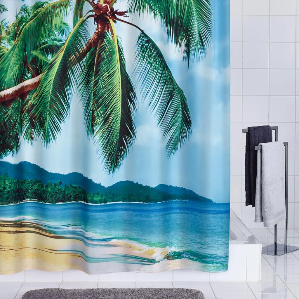 RIDDER Perdea de duș Palm Beach, 180 x 200 cm - Lando