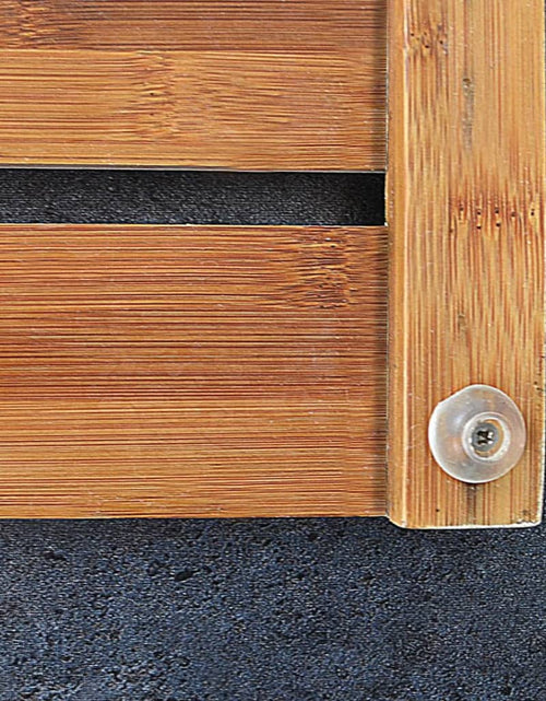 Загрузите изображение в средство просмотра галереи, RIDDER Covor baie din lemn Grating Nature, 72x38 cm - Lando
