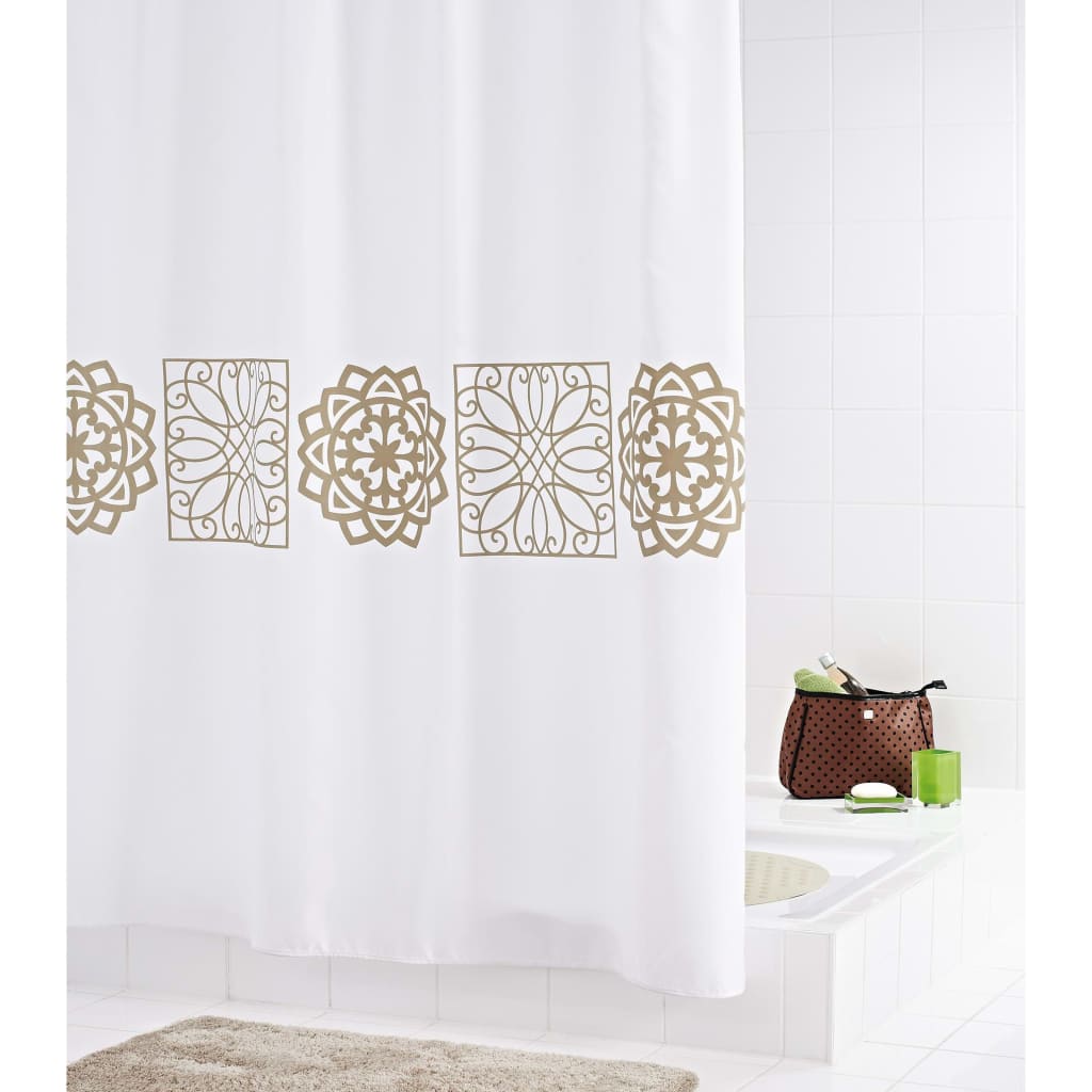 RIDDER Perdea de duș „Tunis”, textil - Lando
