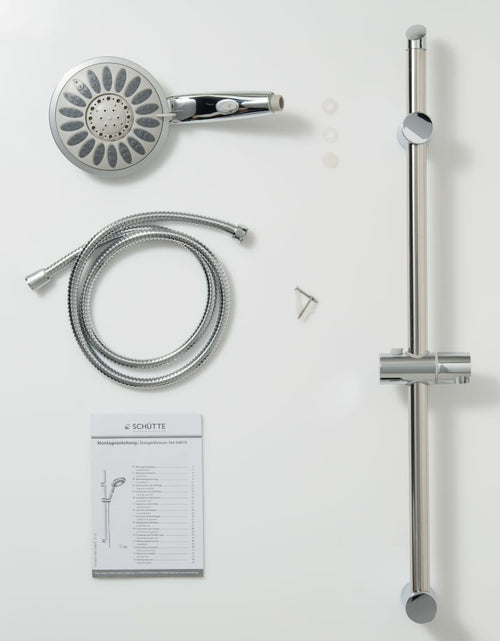 Încărcați imaginea în vizualizatorul Galerie, SCHÜTTE Set șină de duș „FLORENZ”, crom
