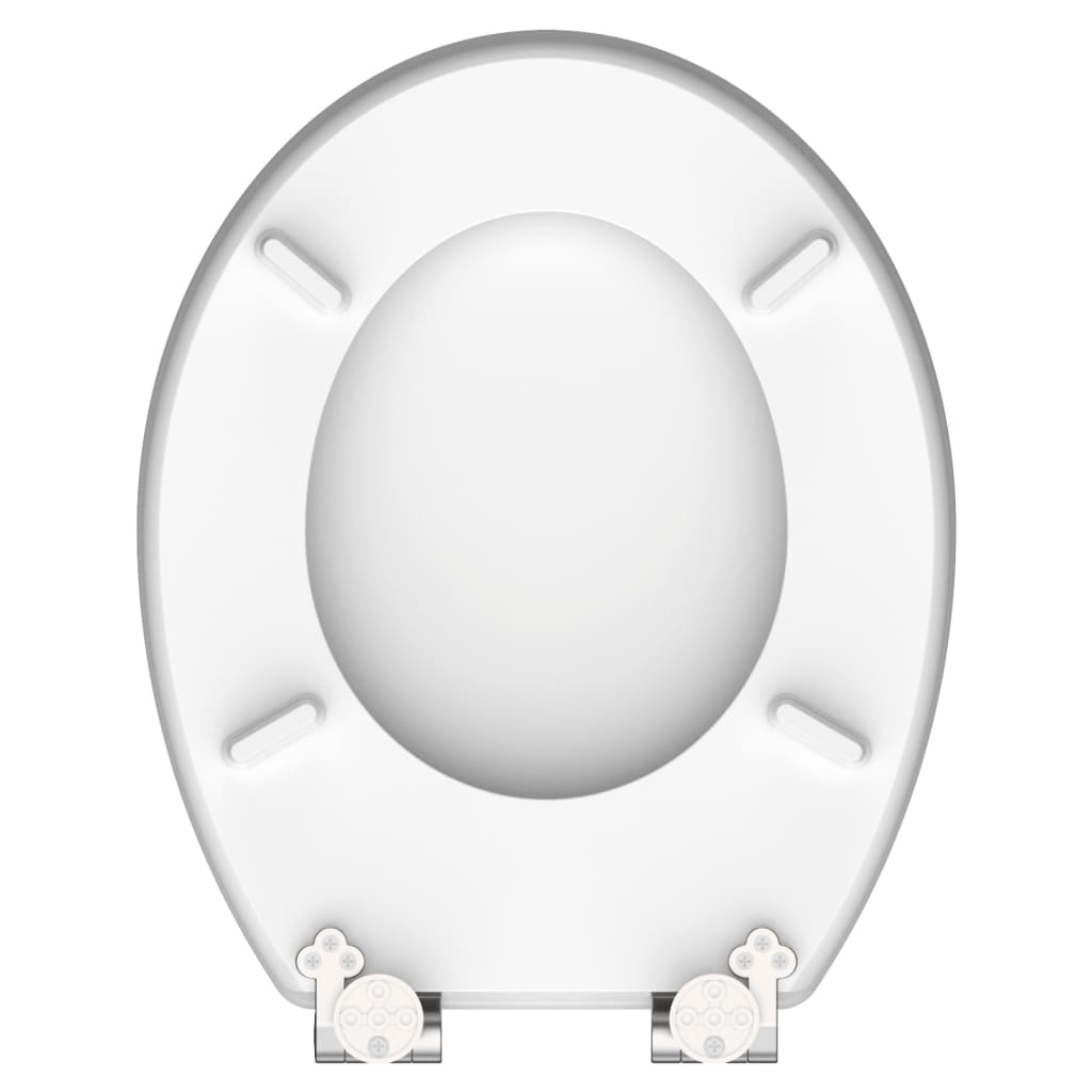 SCHÜTTE Scaun toaletă ASIA cu închidere silențioasă extralucios MDF - Lando