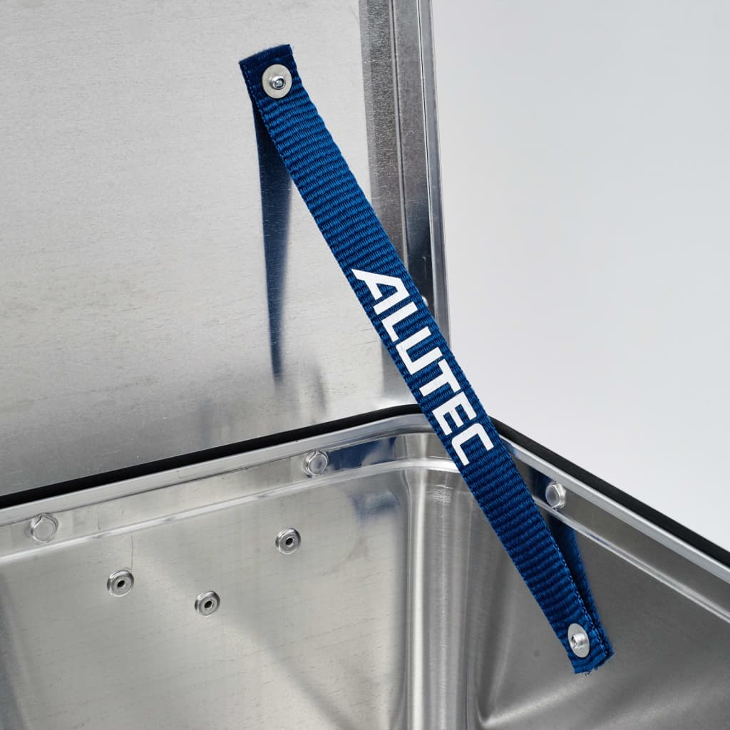 ALUTEC Cutie de depozitare, "INDUSTRY", 48 L, aluminiu - Lando