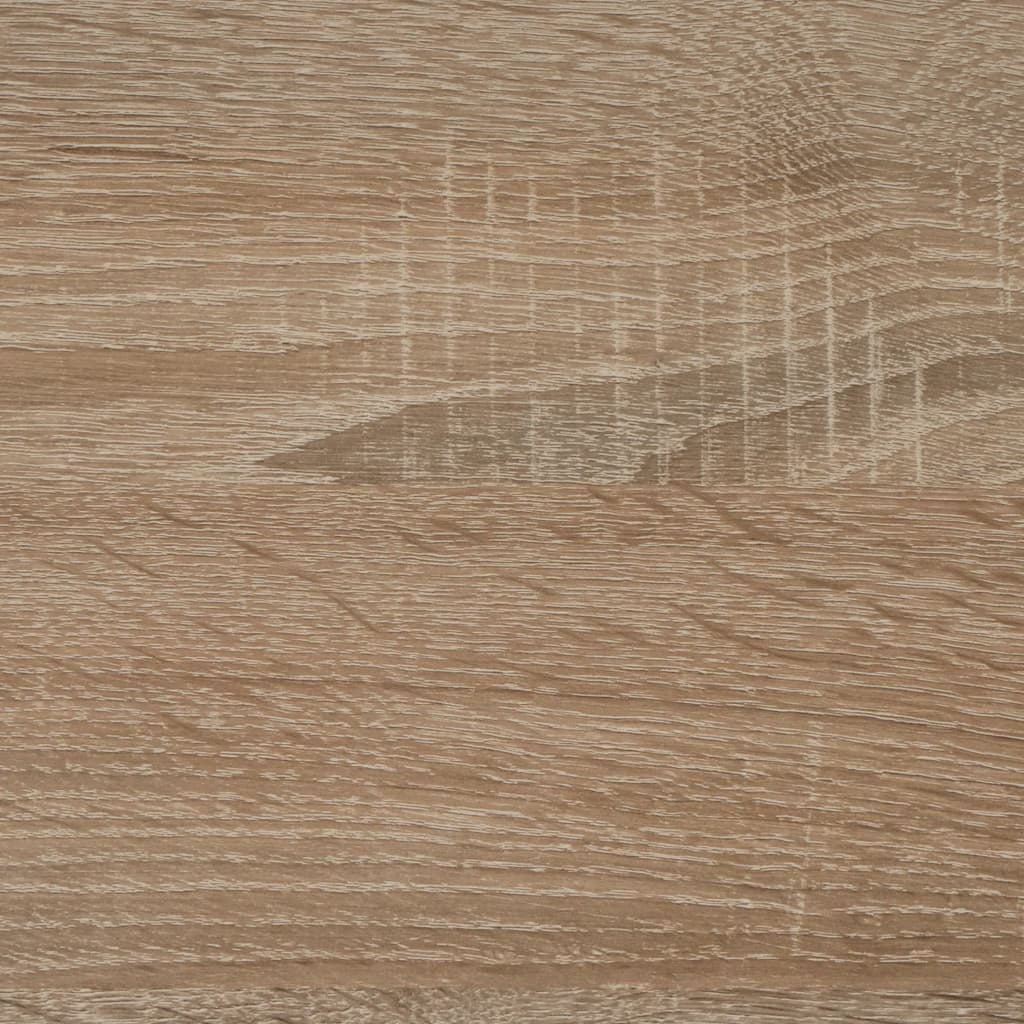 FMD Birou cu 1 sertar, stejar și alb, 123 x 50 x 76,5 cm - Lando