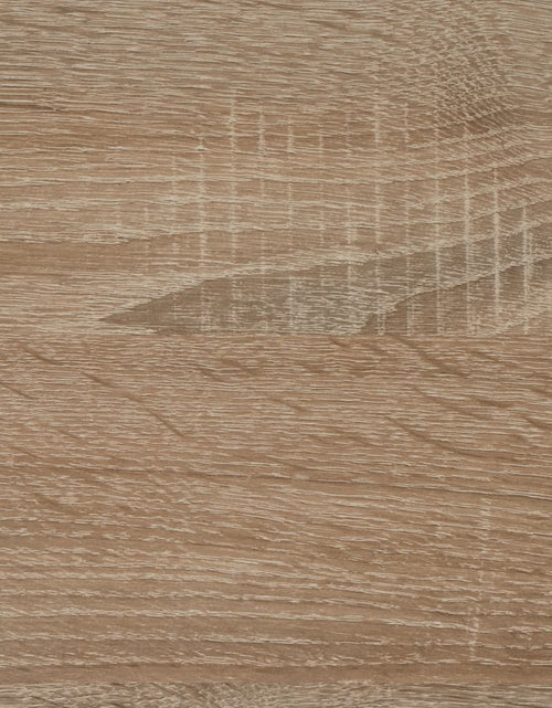 Încărcați imaginea în vizualizatorul Galerie, FMD Raft de perete cu 4 compartimente, stejar și alb lucios - Lando
