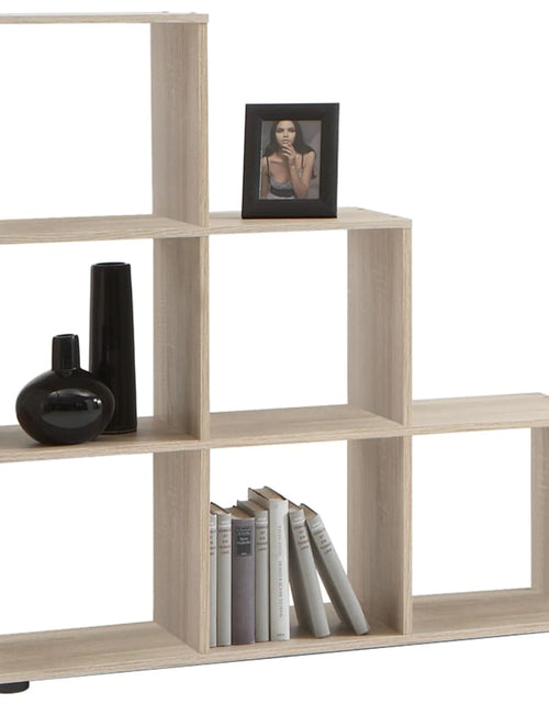 Încărcați imaginea în vizualizatorul Galerie, FMD Separator cu 6 compartimente 104,3x32,6x106,5 cm nisipiu stejar - Lando
