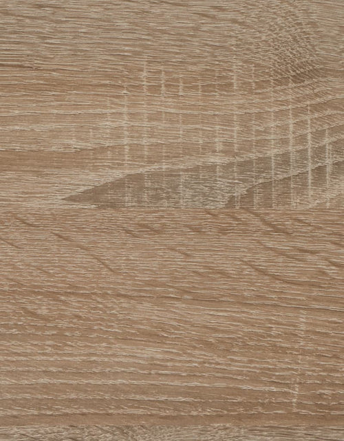 Încărcați imaginea în vizualizatorul Galerie, FMD Birou cu sertar lat, stejar, 100 x 40 x 80 cm - Lando
