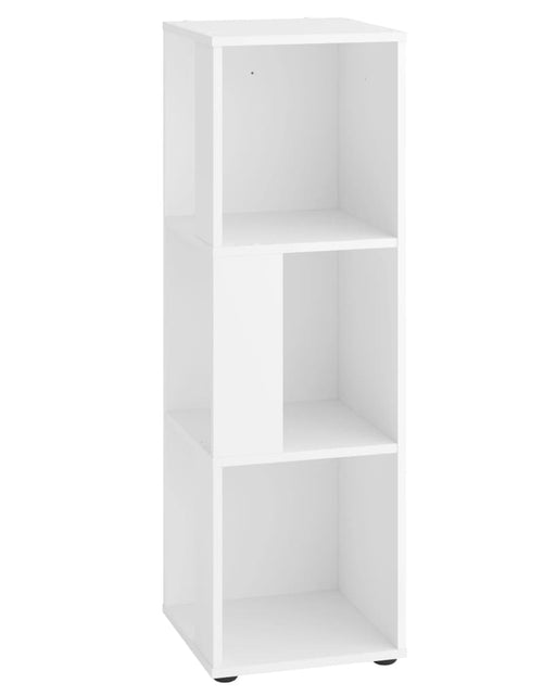 Încărcați imaginea în vizualizatorul Galerie, FMD Raft de colț cu 6 compartimente laterale, alb Lando - Lando
