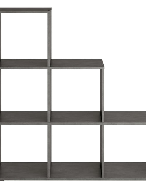 Încărcați imaginea în vizualizatorul Galerie, FMD Paravan de cameră cu 6 compartimente, gri matera - Lando
