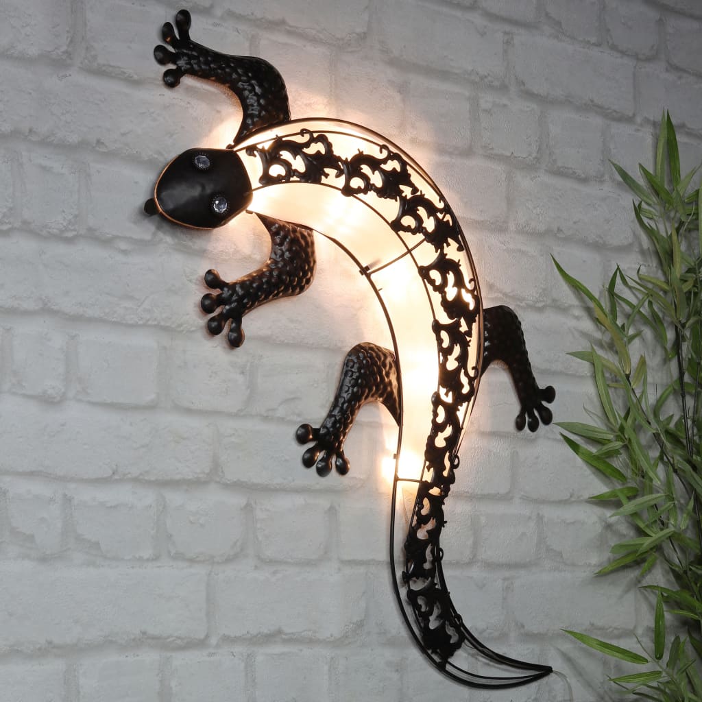 HI Lampă solară de perete pentru grădină cu LED Gecko - Lando