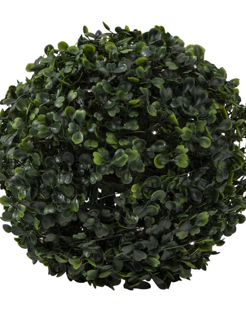 Загрузите изображение в средство просмотра галереи, HI Boxwood Minge cimișir cu LED, diametru 25 cm - Lando
