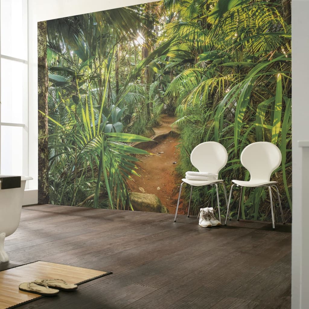 Komar Fototapet mural Jungle Trail, 368 x 254 cm - Lando