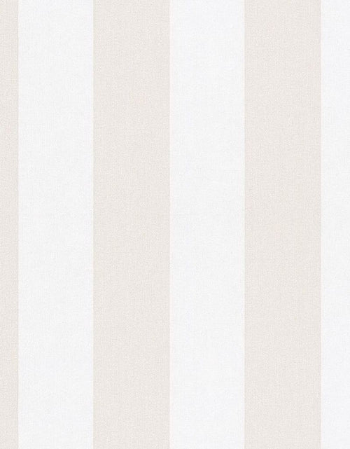 Încărcați imaginea în vizualizatorul Galerie, Noordwand Tapet „Topchic Stripes”, bej și alb Lando - Lando
